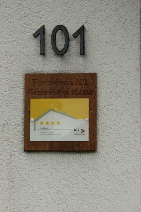 Ferienhaus "Gestiefelter Kater" Am See Im Bergland Kirchheim  Esterno foto